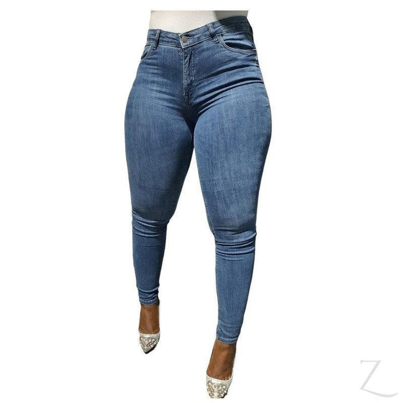 Ladies high on sale waisted jeans