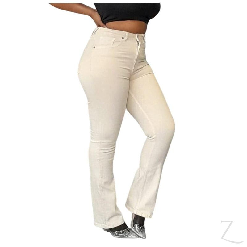 Women's Plain flare jeans I