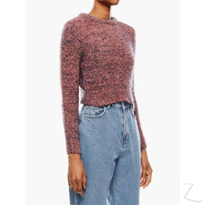 Buy-Ladies Cropped Woolly Sweater | Textured | "Ria"-Online-in South Africa-on Zalemart