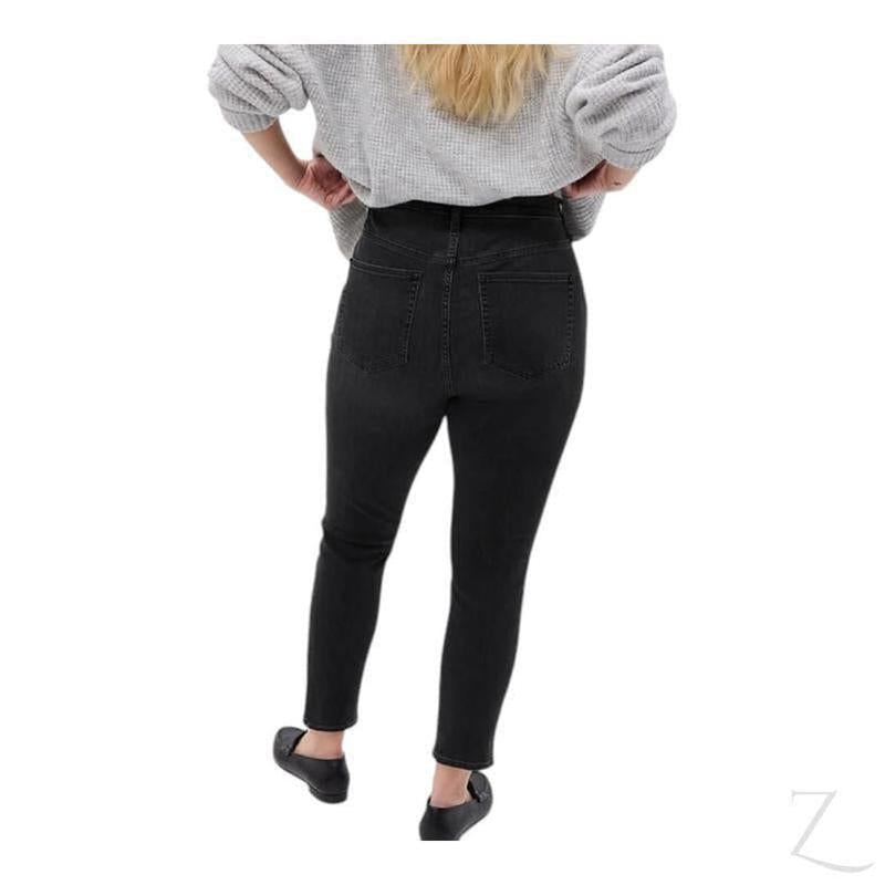 Buy-Ladies Extra High Waist Super Strong Stretchy Skinny Denim Jeans | Plain | "Bobo"-Online-in South Africa-on Zalemart