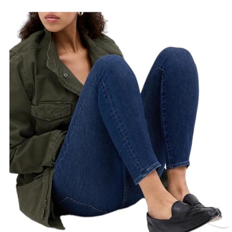 Buy-Ladies Extra High Waist Super Strong Stretchy Skinny Denim Jeans | Plain | "Bobo"-Online-in South Africa-on Zalemart