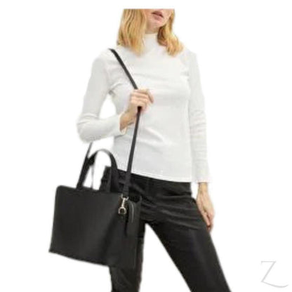 Buy-Ladies Faux Leather Crossbody Tote Bag | Adjustable Strap | "Kiki"-Online-in South Africa-on Zalemart