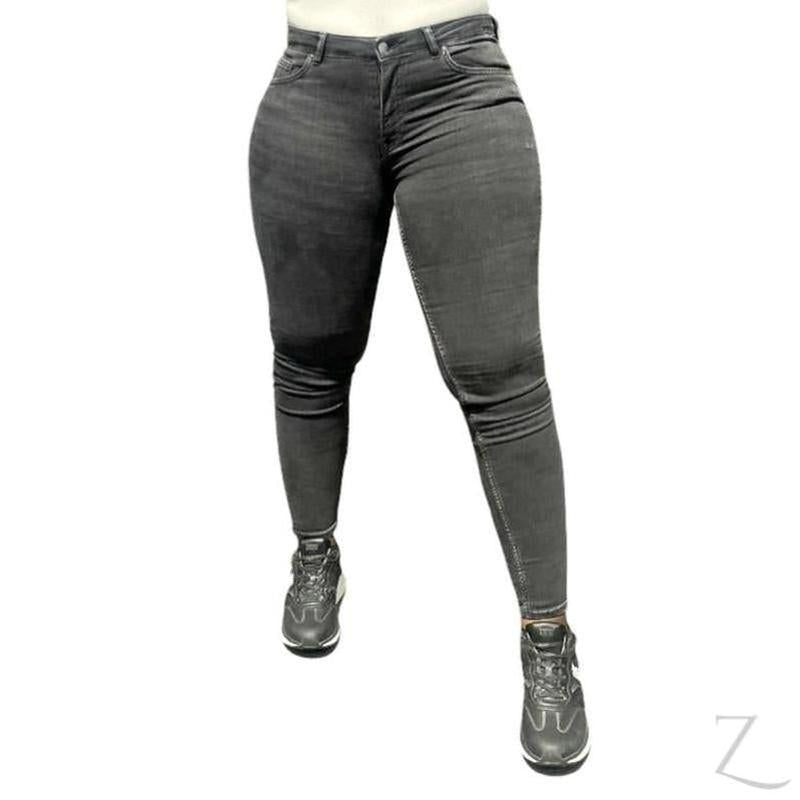 Buy-Ladies High Rise Super Skinny Strong Stretchy Denim Jeans | Plain | "Futhi"-Online-in South Africa-on Zalemart