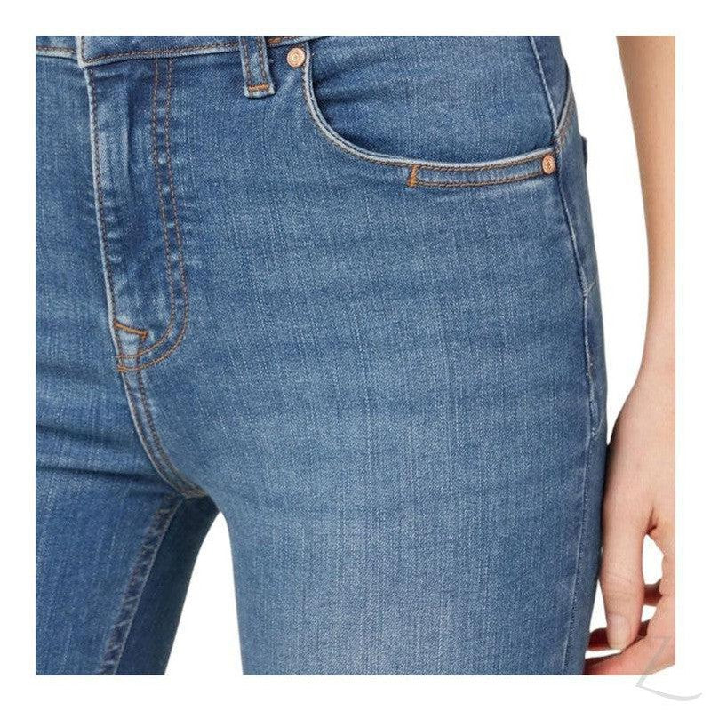 Buy-Ladies High Rise Super Skinny Super Strong Stretchy Denim Jeans | Plain | "Kawu"-Online-in South Africa-on Zalemart