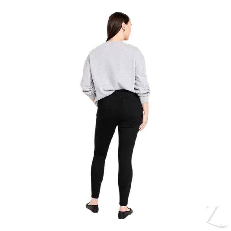 Buy-Ladies High Rise Super Skinny Super Strong Stretchy Denim Jeans | Plain | "Samina"-Online-in South Africa-on Zalemart