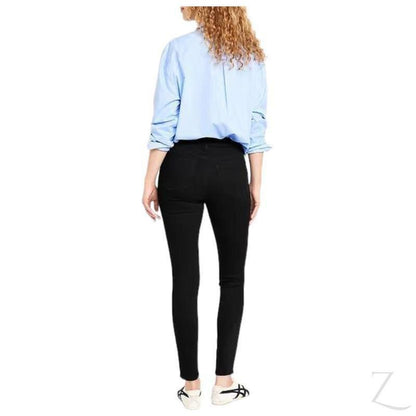 Buy-Ladies High Rise Super Skinny Super Strong Stretchy Denim Jeans | Plain | "Samina"-Online-in South Africa-on Zalemart