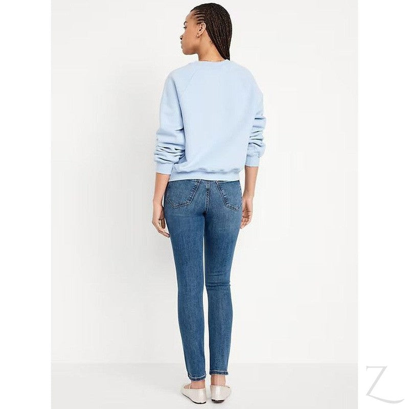 Buy-Ladies High Rise Super Skinny Super Strong Stretchy Denim Jeans | Ripped | "Samina"-Online-in South Africa-on Zalemart