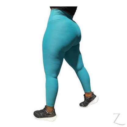 Buy-Ladies High Rise Super Stretchy Leggings | Plain | "Samina"-Online-in South Africa-on Zalemart