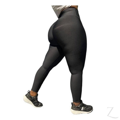 Buy-Ladies High Rise Super Stretchy Leggings | Plain | "Samina"-Online-in South Africa-on Zalemart