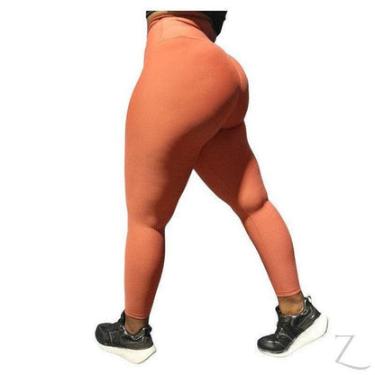 Buy-Ladies High Rise Super Stretchy Leggings | Plain | "Samina"-Online-in South Africa-on Zalemart