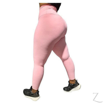 Buy-Ladies High Rise Super Stretchy Leggings | Plain | "Samina"-Online-in South Africa-on Zalemart