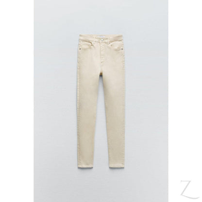 Buy-Ladies High Rise Super Stretchy Super Skinny Strong Denim Jeans | Plain | "Zia"-Online-in South Africa-on Zalemart