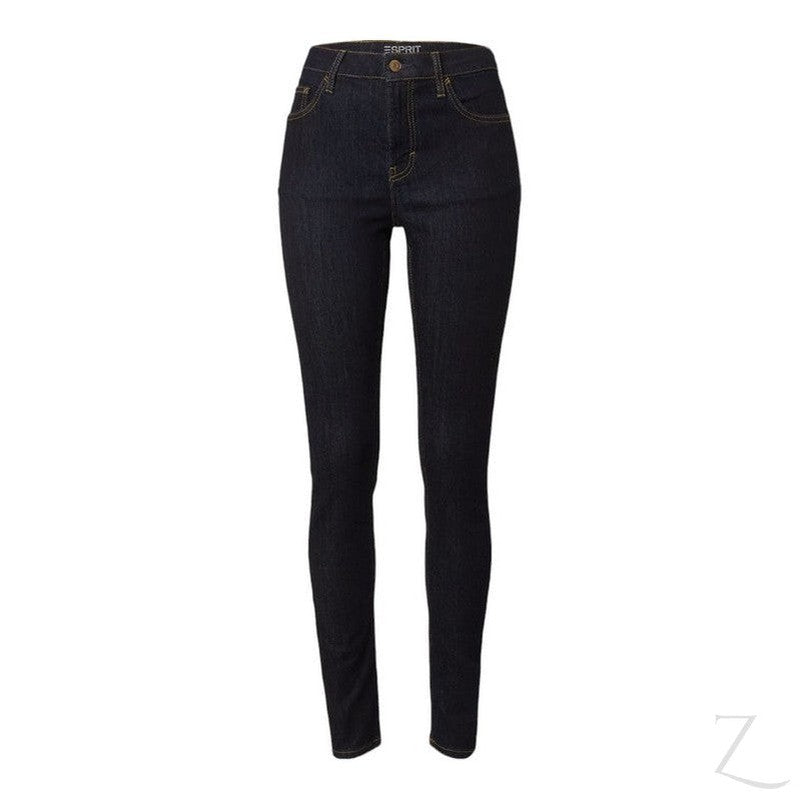 Buy-Ladies High Waist Super Strong Stretchy Skinny Denim Jeans | Plain | "Roo"-Online-in South Africa-on Zalemart