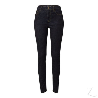 Buy-Ladies High Waist Super Strong Stretchy Skinny Denim Jeans | Plain | "Roo"-Online-in South Africa-on Zalemart