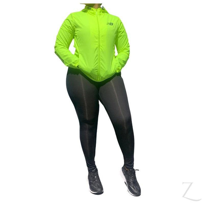 Ladies neon running jacket new arrivals