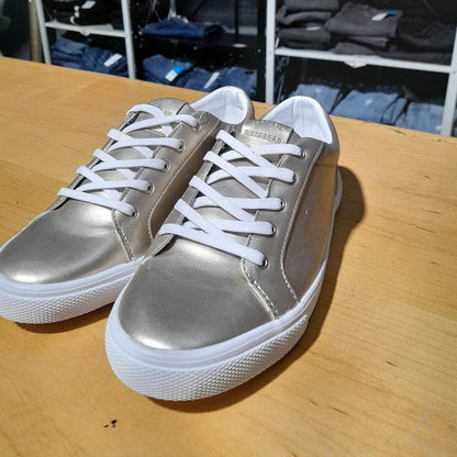 Buy-Ladies Metallic Sneakers | Lace Up | "Dube"-Online-in South Africa-on Zalemart