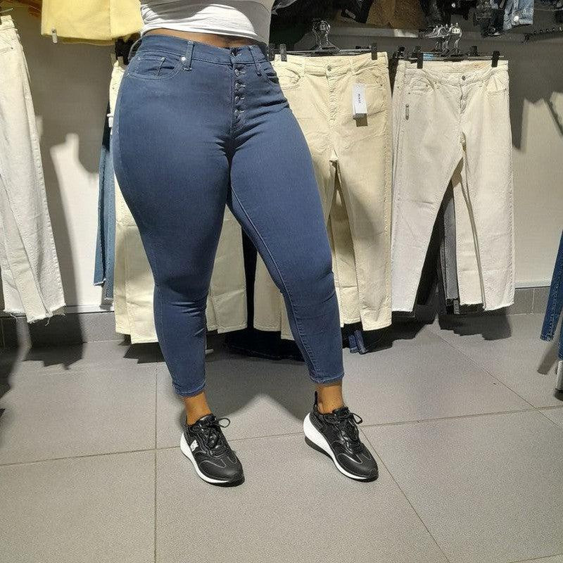 Ladies Super High Waist Super Skinny Super Stretchy Strong Denim Jeans –  Zalemart