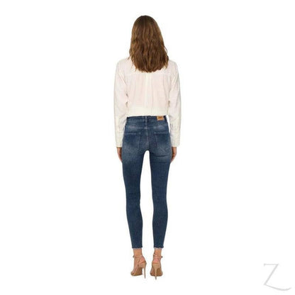 Buy-Ladies Super Stretchy Super Skinny Denim Jeans | Raw Hem | "Phela"-Online-in South Africa-on Zalemart