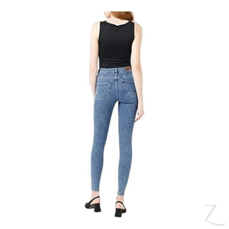 Buy-Ladies Super Stretchy Super Skinny Push Up Denim Jeans | Plain | "Phela"-Online-in South Africa-on Zalemart