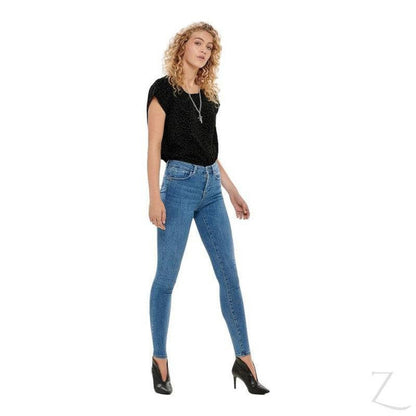 Buy-Ladies Super Stretchy Super Skinny Push Up Denim Jeans | Plain | "Phela"-Online-in South Africa-on Zalemart