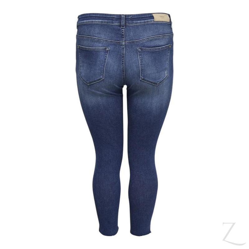 Buy-Ladies Super Stretchy Super Skinny Raw Hem Ripped Denim Jeans | Plus Sizes | "Phela"-Online-in South Africa-on Zalemart