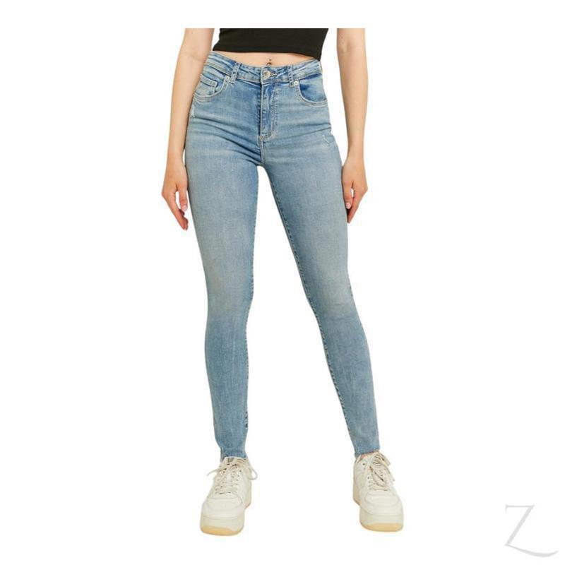 Buy-Ladies Super Stretchy Super Skinny Super Strong Denim Jeans | Detailed | "Khumba"-Light Blue-26-Online-in South Africa-on Zalemart