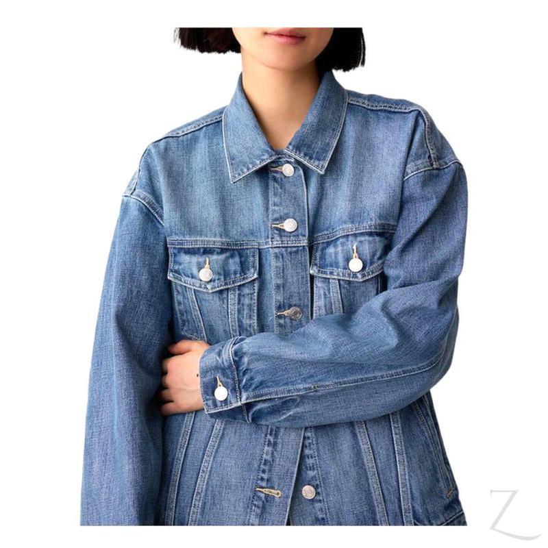 Buy-Ladies Super Strong Icon Denim Jacket | Oversized | "Bobo"-Online-in South Africa-on Zalemart