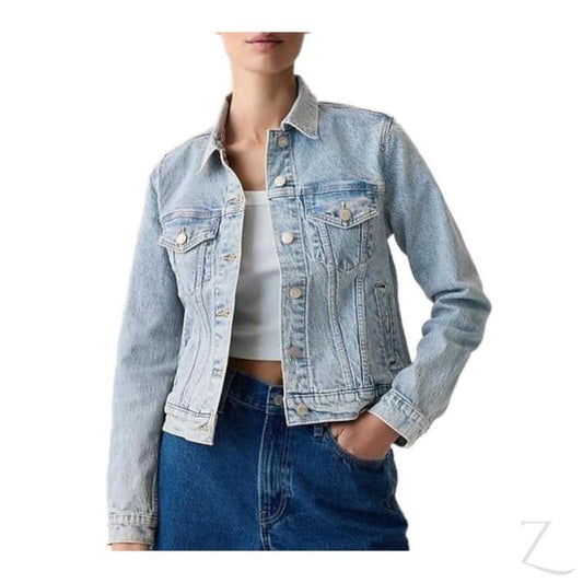 Buy-Ladies Super Strong Icon Denim Jacket | Plain | "Bobo"-Light Blue-XXS-Regular-Online-in South Africa-on Zalemart