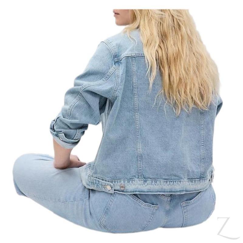 Buy-Ladies Super Strong Icon Denim Jacket | Plain | "Bobo"-Online-in South Africa-on Zalemart