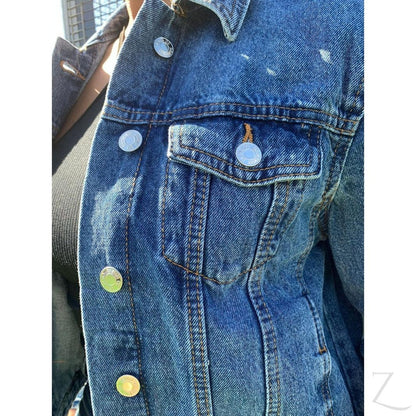 Buy-Ladies Super Strong Short Denim Jacket | Plain | "Wow"-Online-in South Africa-on Zalemart