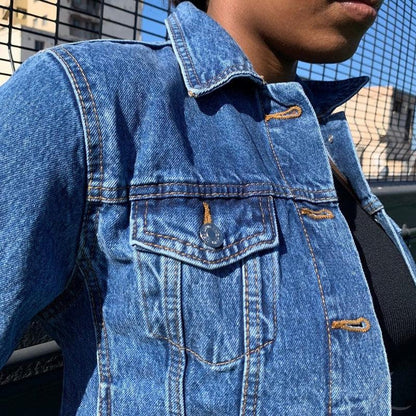 Buy-Ladies Super Strong Short Denim Jacket | Plain | "Zia"-Online-in South Africa-on Zalemart