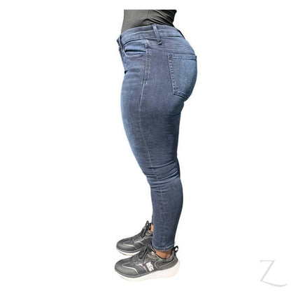 Buy-Ladies Super Strong Slightly Stretchy Skinny Denim Jeans | Plain | "Roo"-Online-in South Africa-on Zalemart