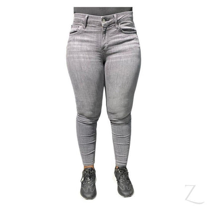 Buy-Ladies Super Strong Slightly Stretchy Skinny Denim Jeans | Plain | "Roo"-Online-in South Africa-on Zalemart