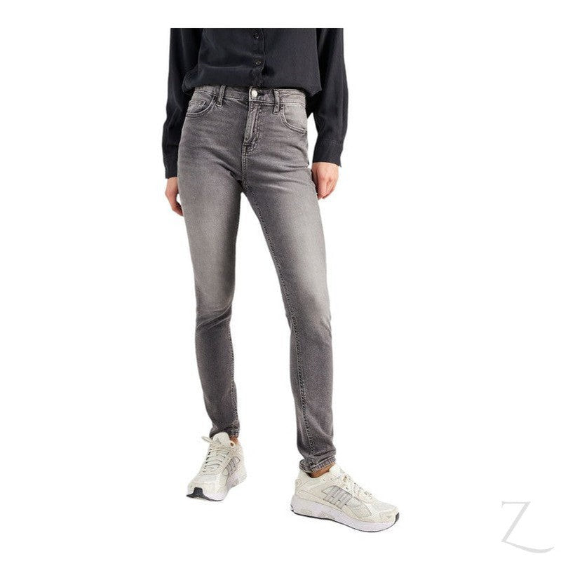 Buy-Ladies Super Strong Slightly Stretchy Skinny Denim Jeans | Plain | "Roo"-Online-in South Africa-on Zalemart