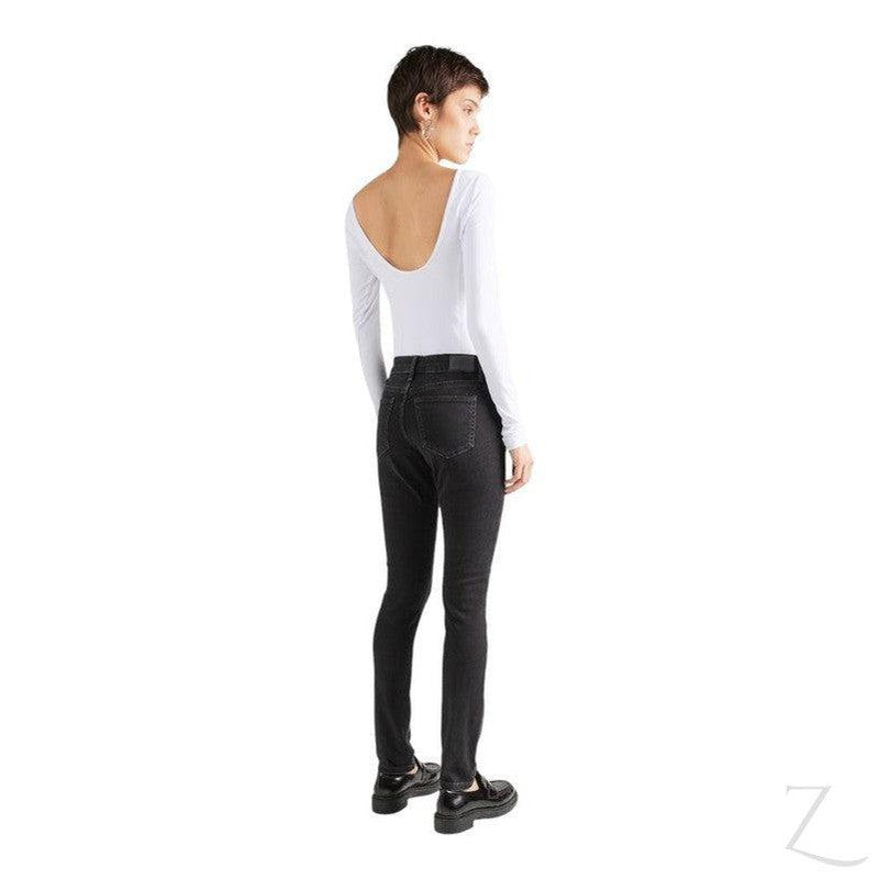 Buy-Ladies Super Strong Slightly Stretchy Skinny Denim Jeans | Plain | "Roo"-Online-in South Africa-on Zalemart