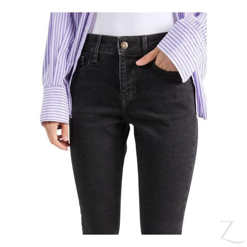 Buy-Ladies Super Strong Slightly Stretchy Skinny Denim Jeans | Plain | "Roo"-Online-in South Africa-on Zalemart