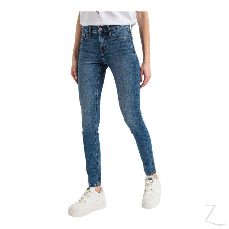 Buy-Ladies Super Strong Stretchy Skinny Denim Jeans | Plain | "Roo"-Online-in South Africa-on Zalemart