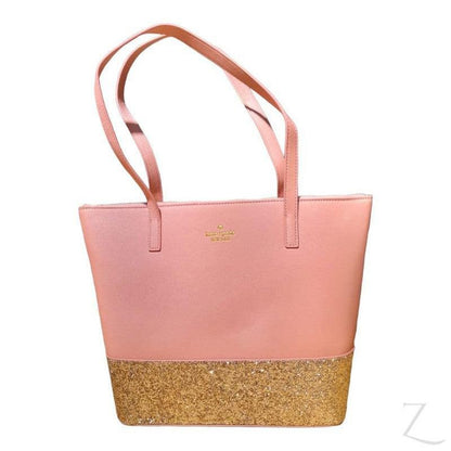 Buy-Ladies Super Strong Tote Bag | Glitter Bottom | "Lavu"-Pink-Online-in South Africa-on Zalemart