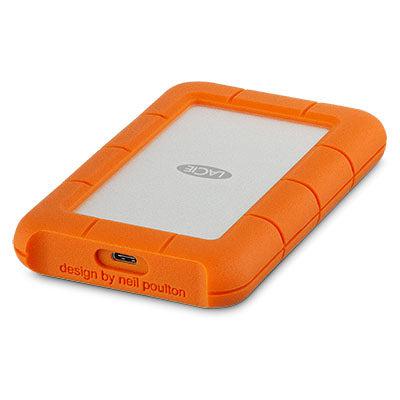 Seagate LaCie 1TB Rugged Mini Drive ; USB-C; USB3.0; Drop; Crush and Rain Resistant