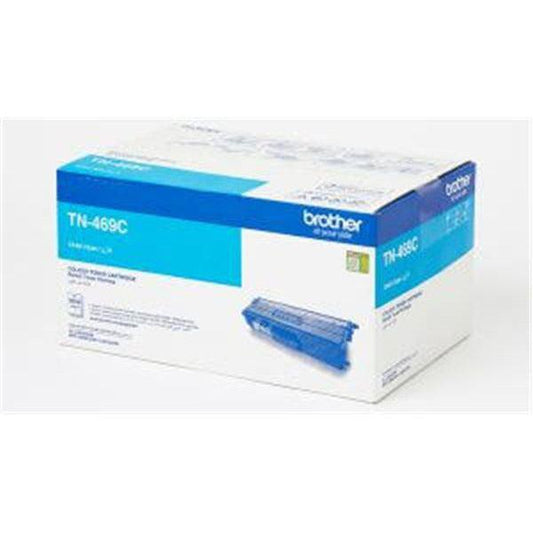 Brother High Yield Cyan Toner Cartridge for HLL8360CDW/ MFCL8690CDW/ MFCL9570CDW | TN469C