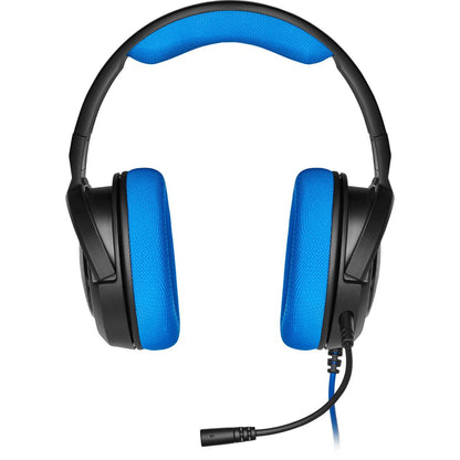 CORSAIR HS35 Stereo Gaming Headset - Blue  (1 to 2 Splitter included)