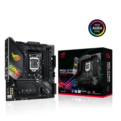ASUS ROG STRIX Z490-G Gaming Motherboard (WI-FI) ; Intel® Socket 1200 for 10th Gen