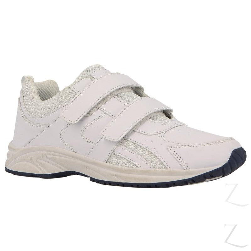 Buy-Hush Puppies Deuce Velcro Takkies - White-Kids 9-Online-in South Africa-on Zalemart