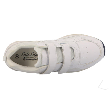 Buy-Hush Puppies Deuce Velcro Takkies - White-Online-in South Africa-on Zalemart