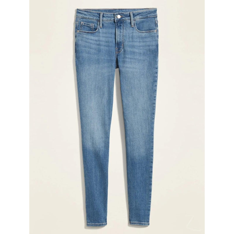 Buy-Ladies High Rise Super Skinny Super Stretchy Strong Denim Jeans | Plain | "Samina"-Online-in South Africa-on Zalemart