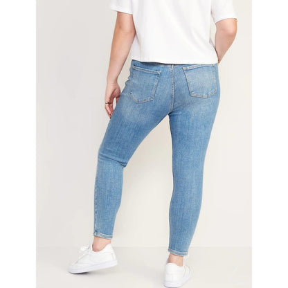 Buy-Ladies Super Skinny Stretchy Strong Denim Jeans | Plain | "Samina"-Online-in South Africa-on Zalemart