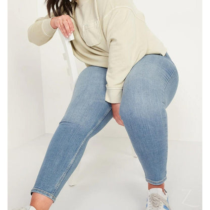 Buy-Ladies Super Skinny Stretchy Strong Denim Jeans | Plain | "Samina"-Online-in South Africa-on Zalemart