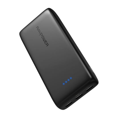 RAVPOWER 32000mAh | 3 x USB | 6A output Power Bank - Black