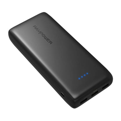 RAVPOWER 32000mAh | 3 x USB | 6A output Power Bank - Black