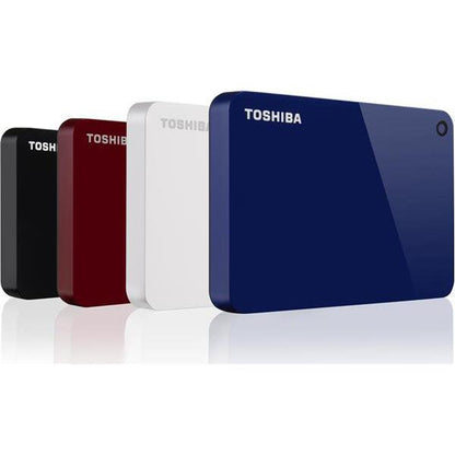 Toshiba Canvio Advance 4TB Portable External Hard Drive - Blue